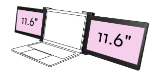 Hordozható LCD monitorok 11,6″