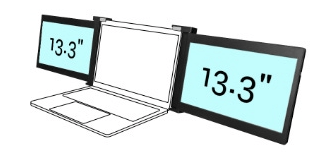 Hordozható LCD monitorok 13.3″